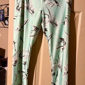 Floral Mint Women's Leggings